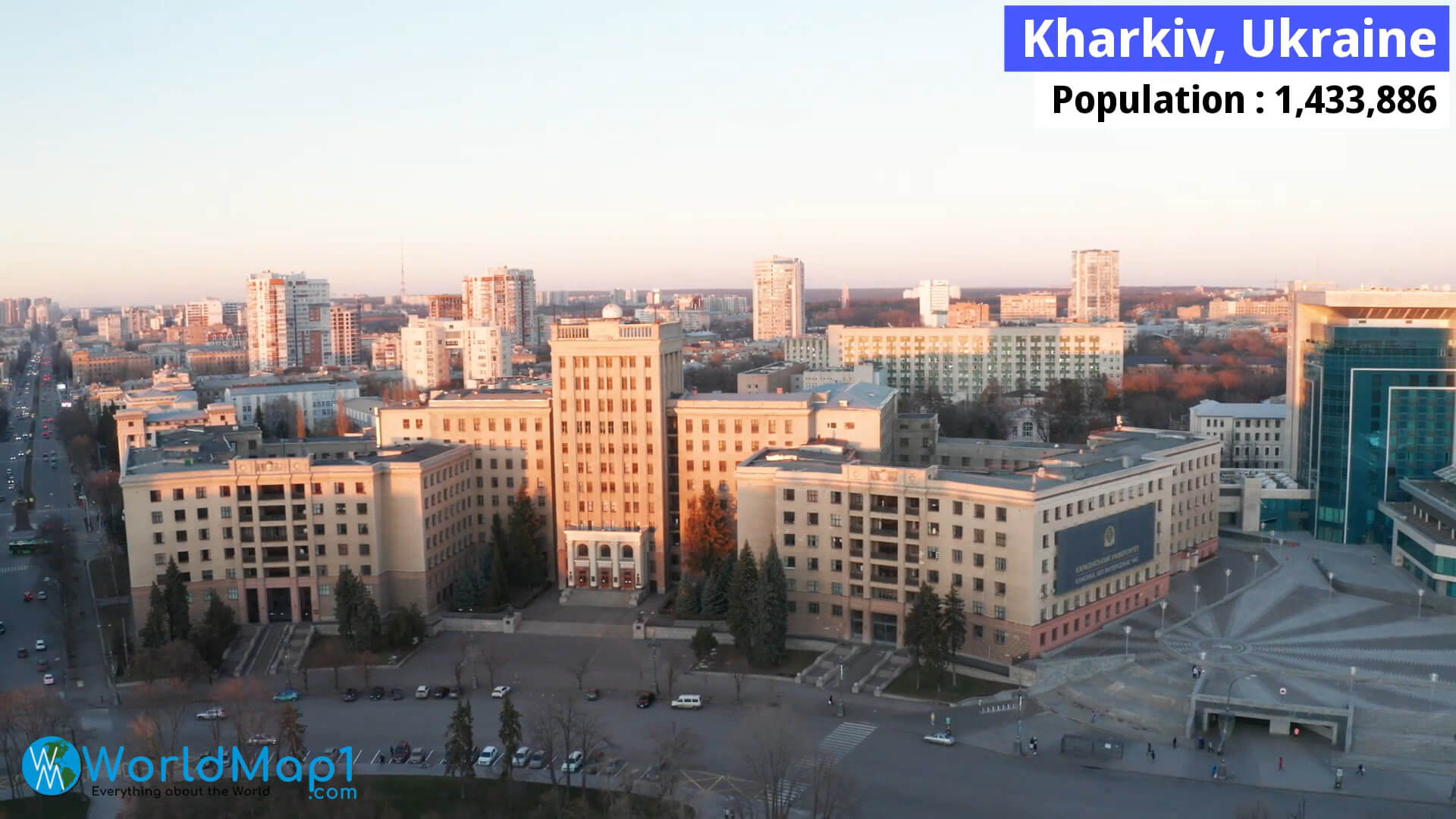 Kharkiv Aerial View Ukraine